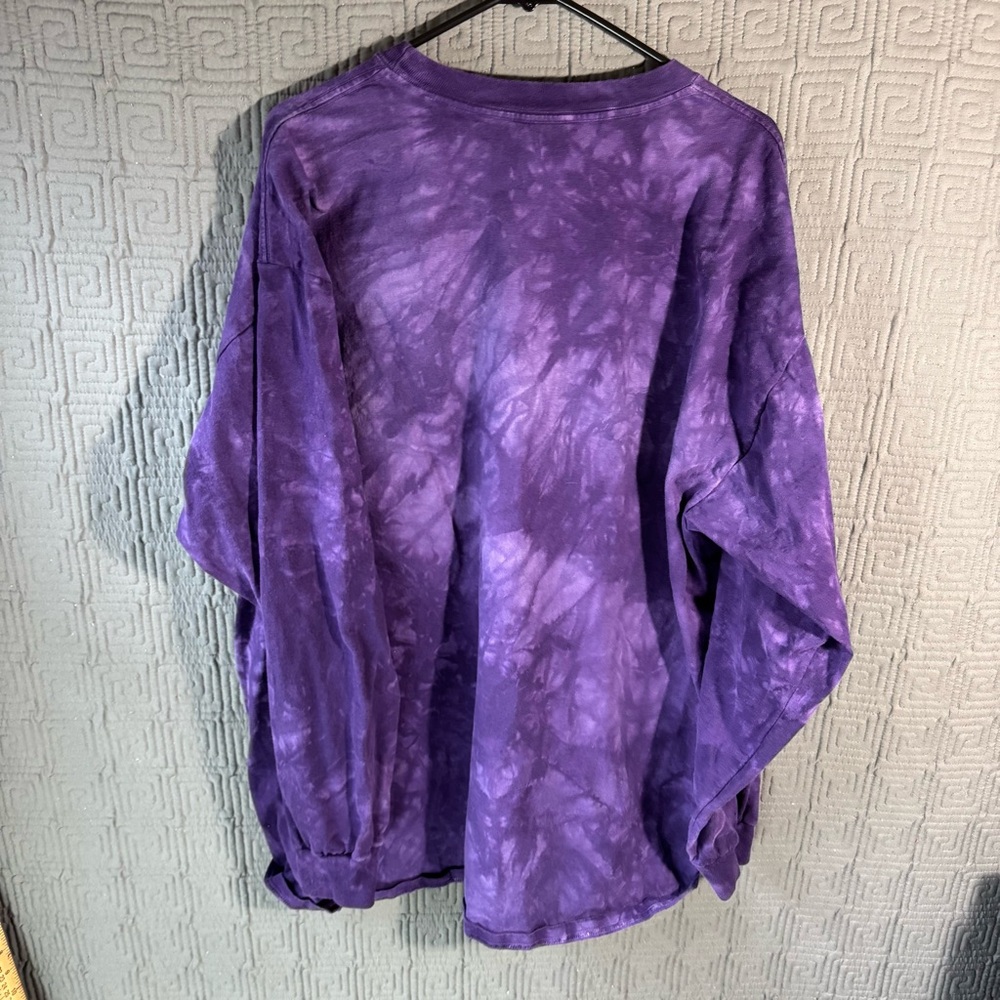 The Mountain T-Shirt Men’s XXL Purple Long Sleeve Vintage Native American USA - Picture 7 of 7